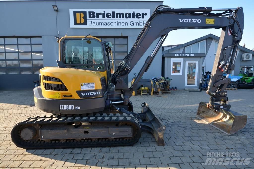 Volvo ECR 88 D Pro Midi rýpadla 7t - 12t