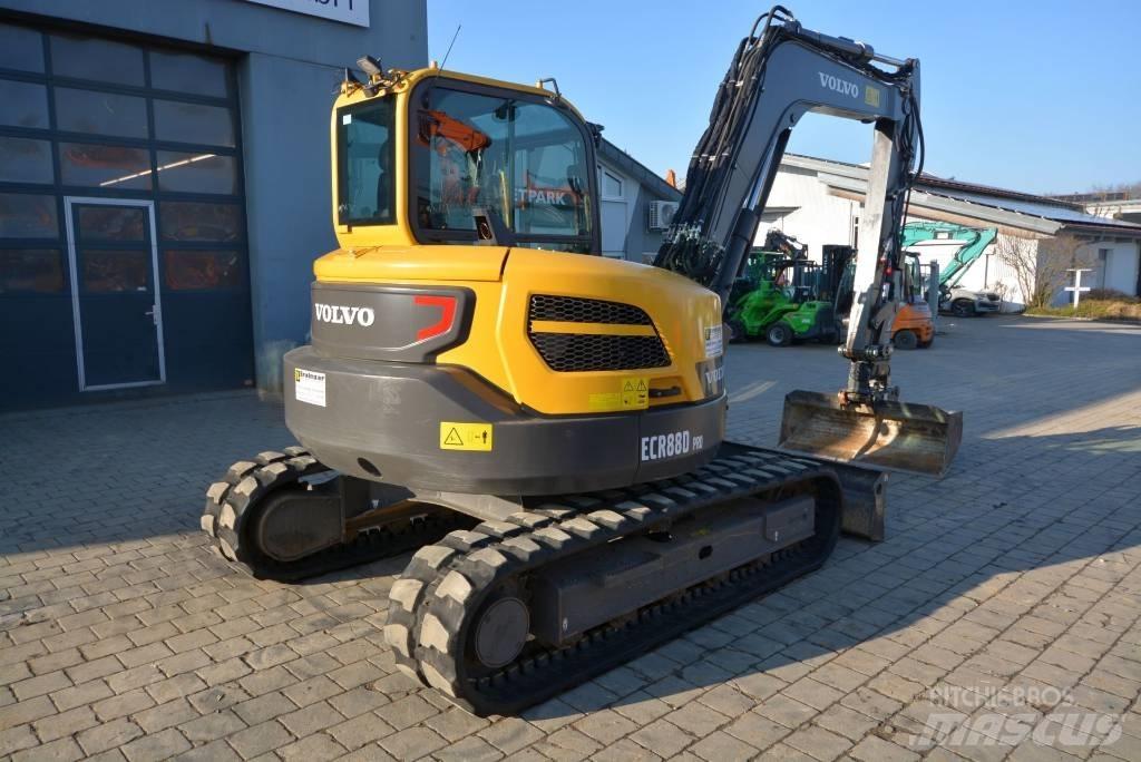 Volvo ECR 88 D Pro Midi rýpadla 7t - 12t