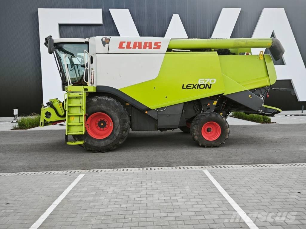 CLAAS Lexion 670 Sklízecí mlátičky