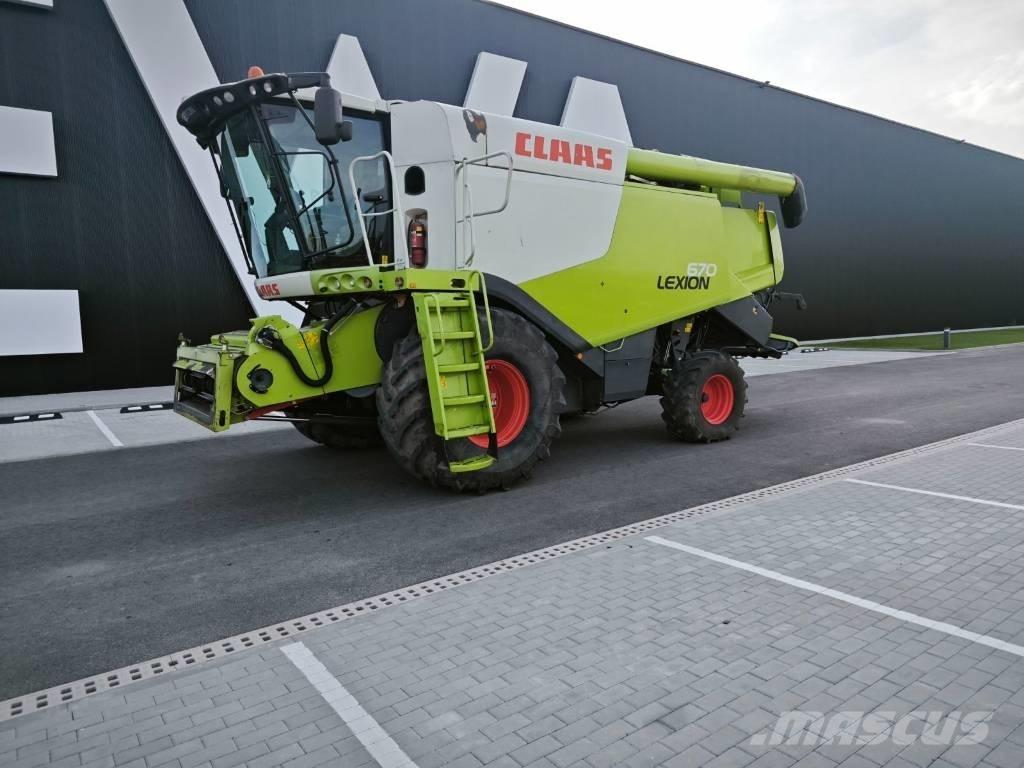 CLAAS Lexion 670 Sklízecí mlátičky