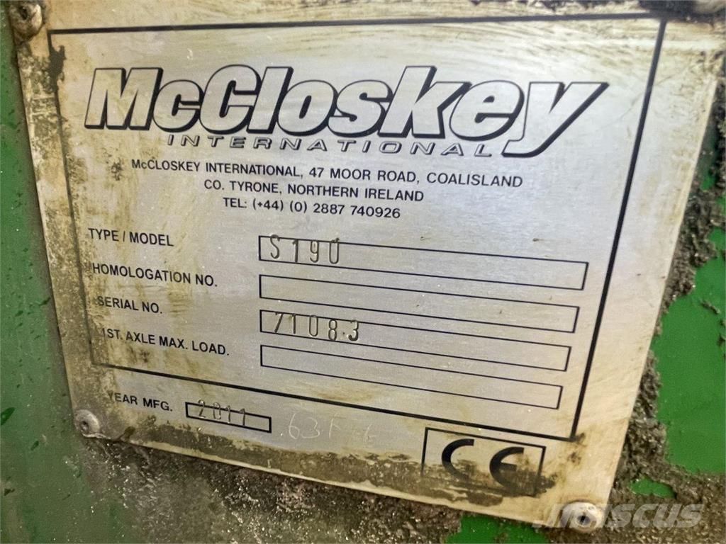 McCloskey S190 Důlní vrtací stroje