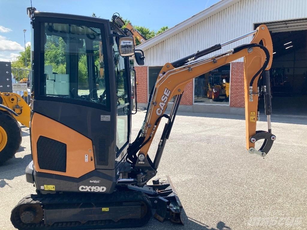 CASE CX 19 D Mini rýpadla < 7t