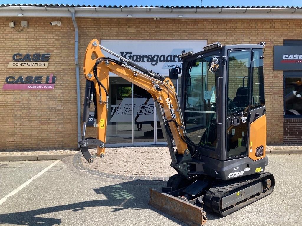CASE CX 19 D Mini rýpadla < 7t