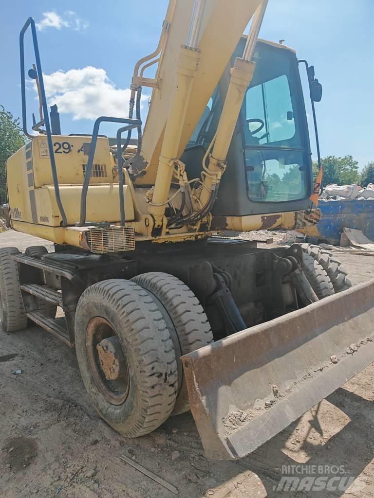 Komatsu PW 130ES-6K Kolová rýpadla