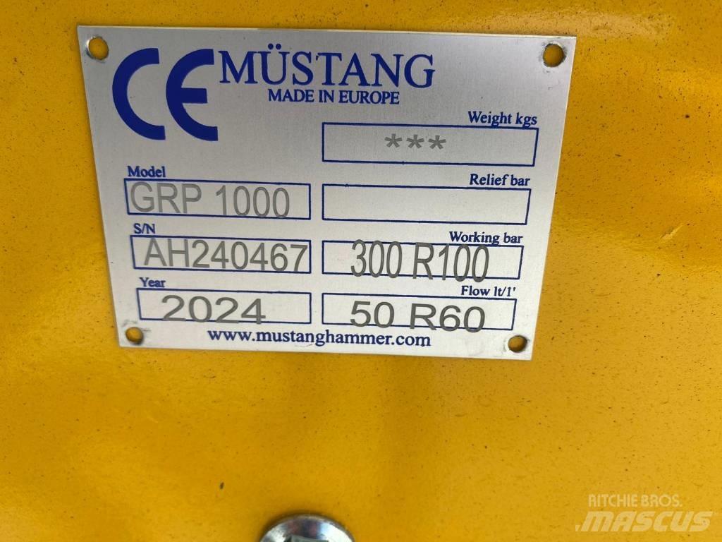 Mustang GRP 1000 Klešťové drapáky