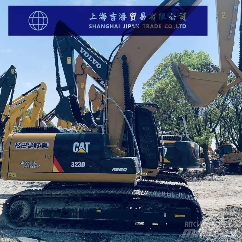 CAT 323 D Pásová rýpadla