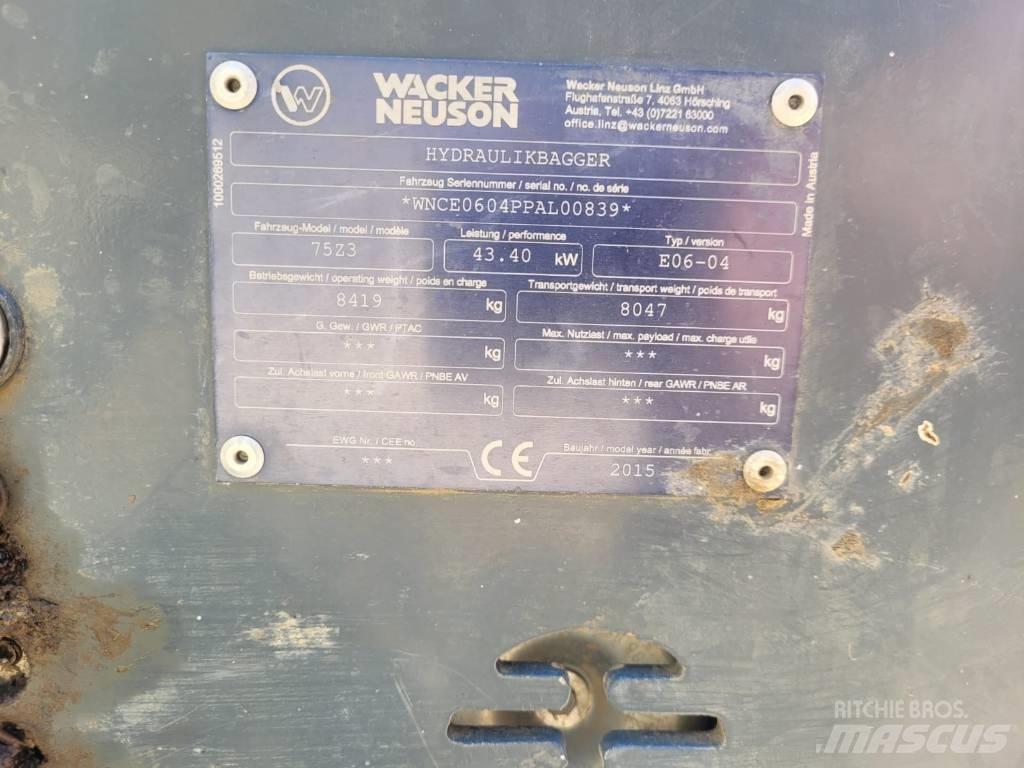 Neuson 75 Z 3 Midi rýpadla 7t - 12t