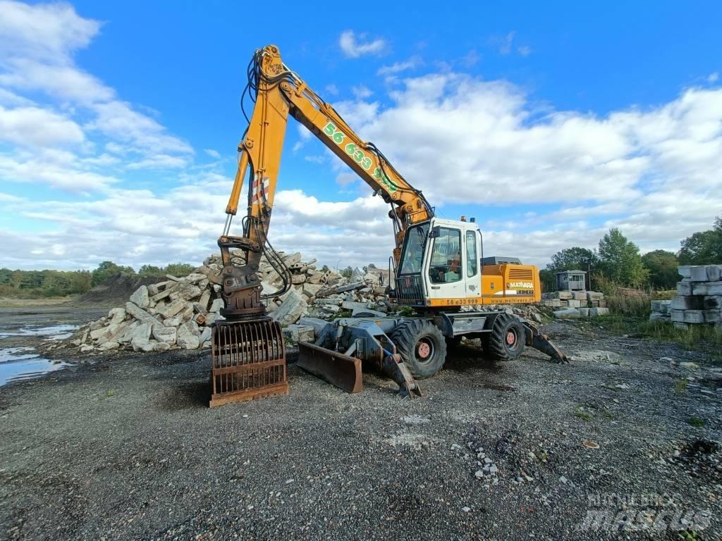 Liebherr A924 Kolová rýpadla