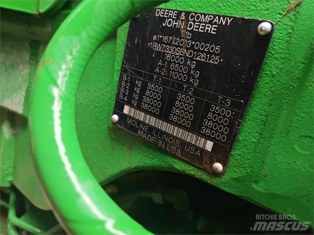 John Deere 7R 330 Traktory