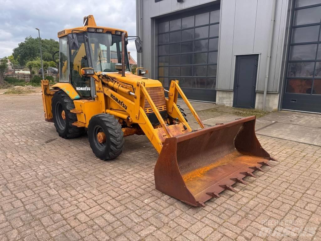 Komatsu WB 97 R-5EO Rýpadlo-nakladače