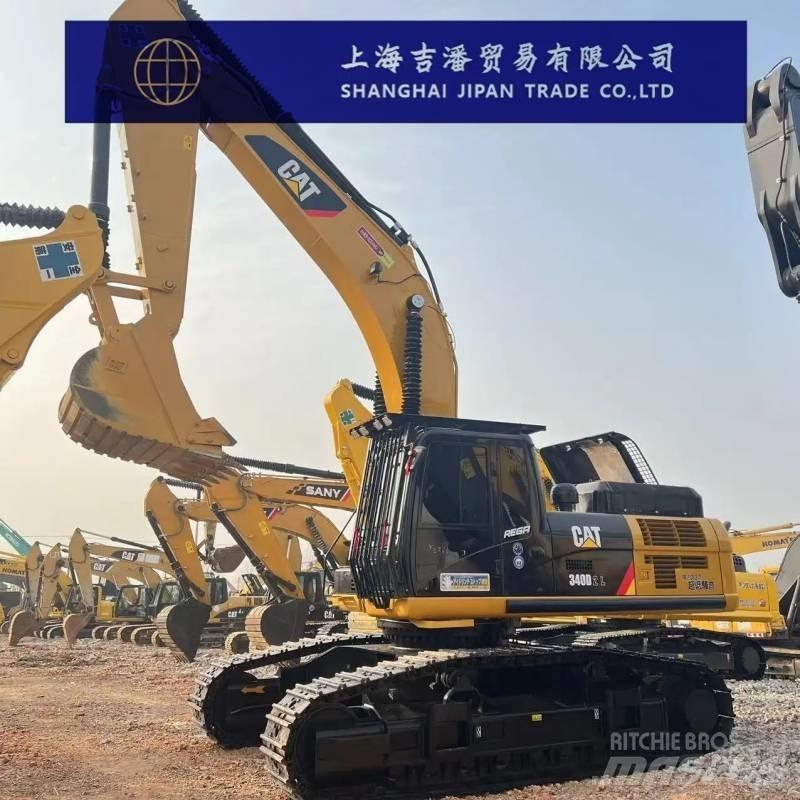 CAT 340 D Pásová rýpadla