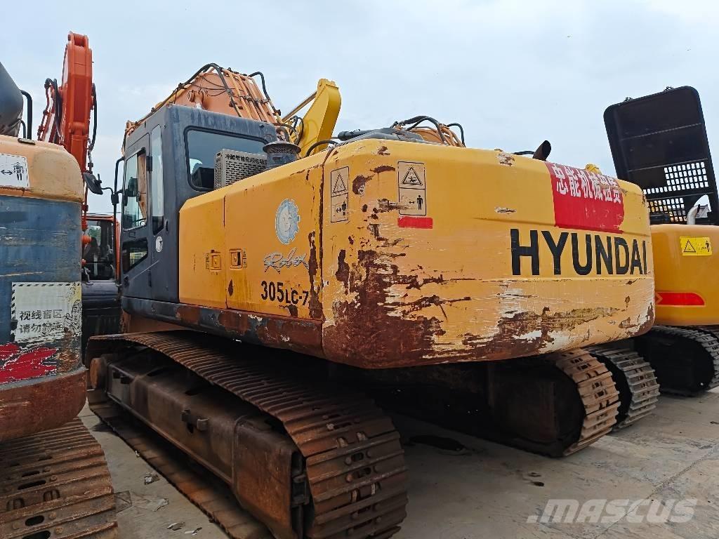 Hyundai R305LC-7 Pásová rýpadla