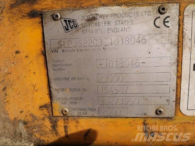 JCB JS 220 LS Pásová rýpadla