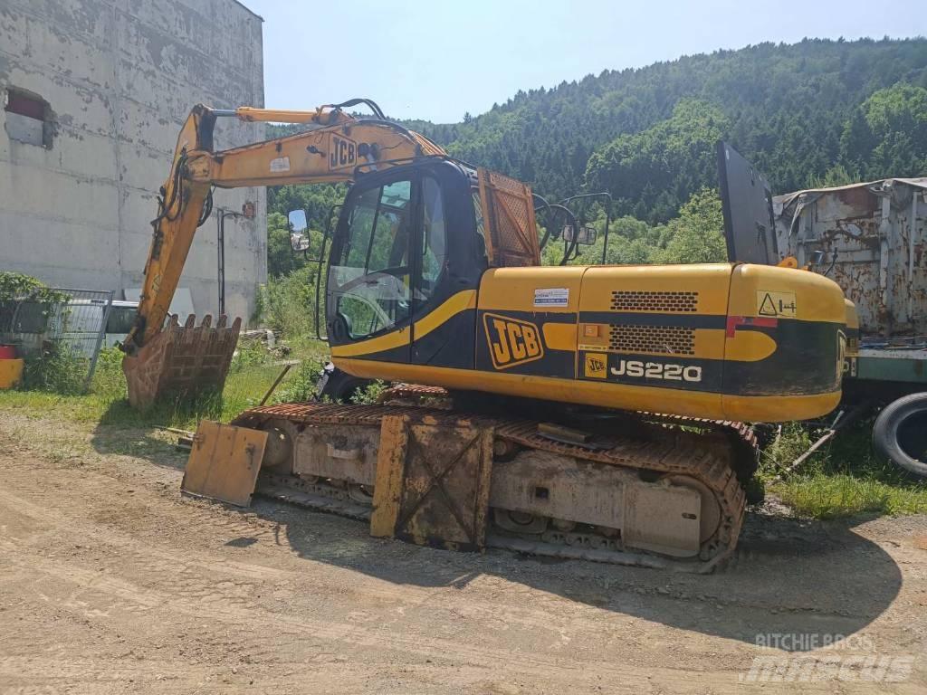 JCB JS 220 LS Pásová rýpadla