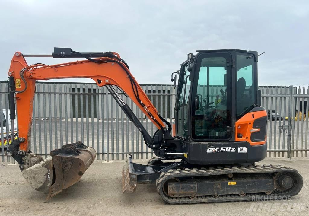 Doosan DX50Z-7 Mini rýpadla < 7t