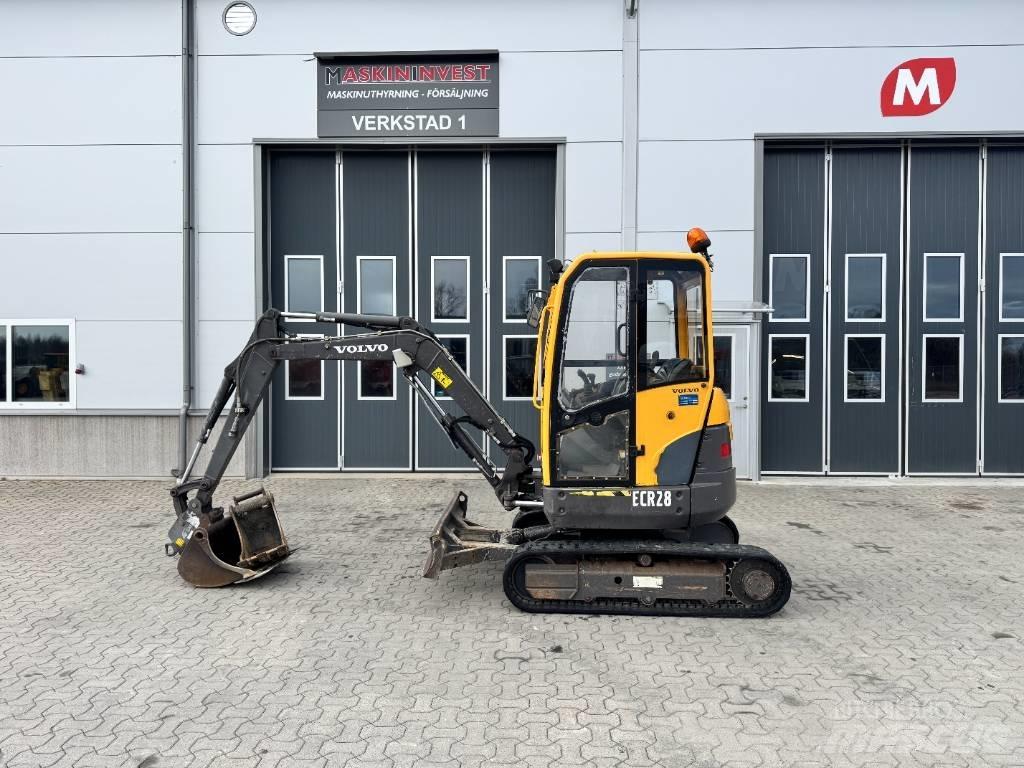 Volvo ECR 28 Mini rýpadla < 7t