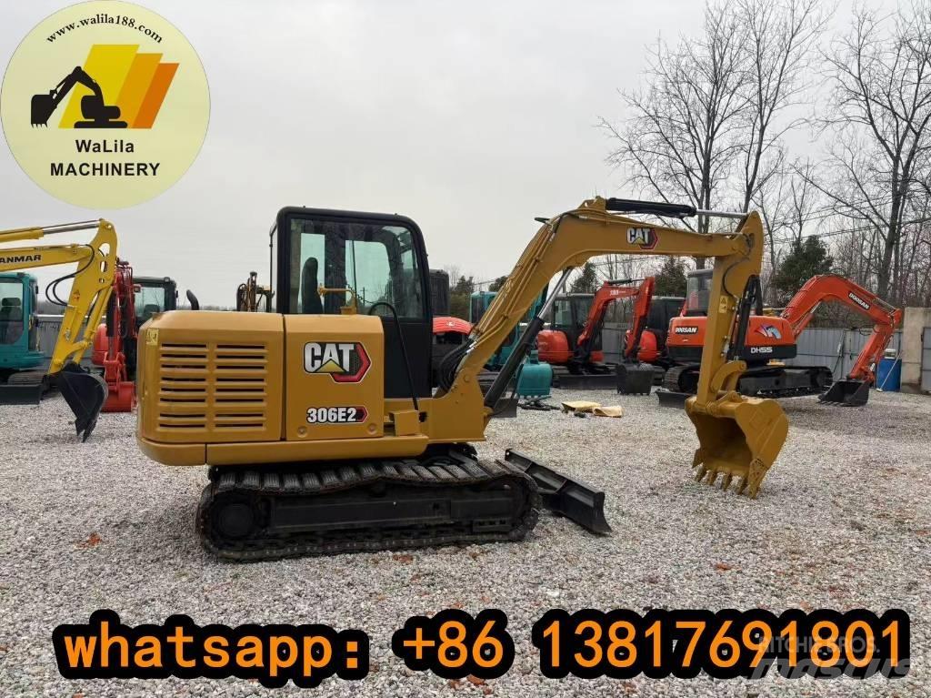 CAT 306E2 Mini rýpadla < 7t