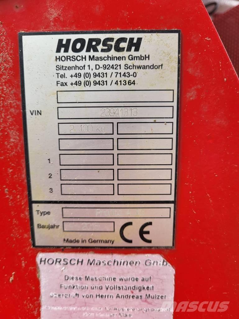 Horsch Pronto 4 TD Mechanické secí stroje