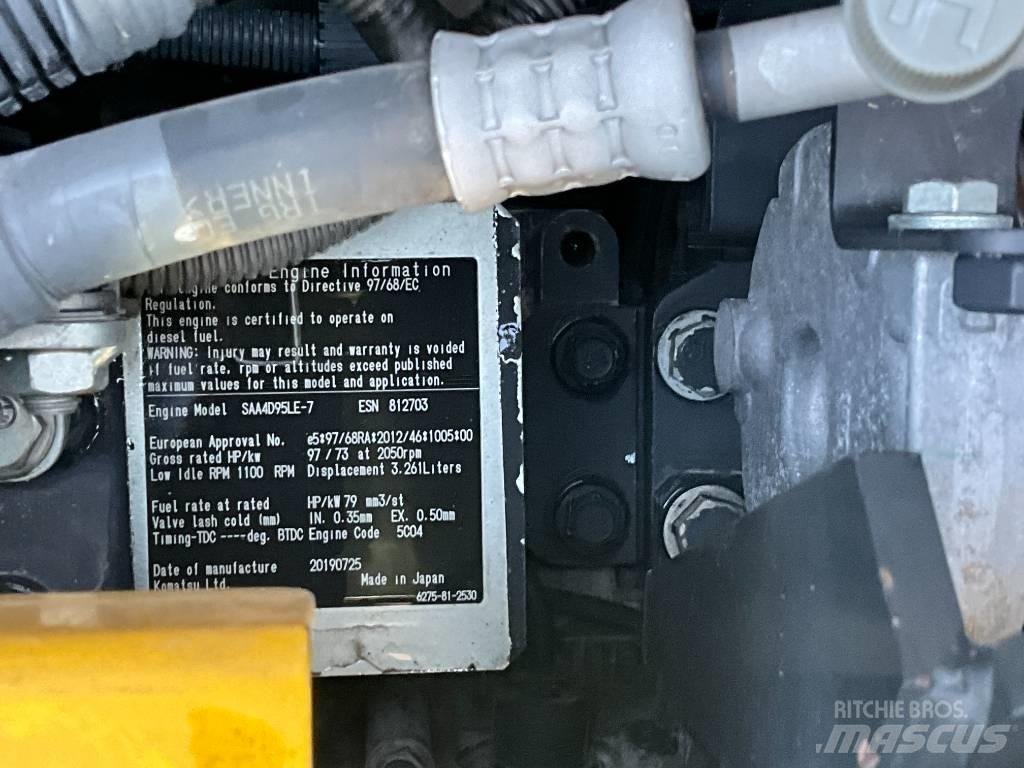 Komatsu PC 138 US-11 Pásová rýpadla