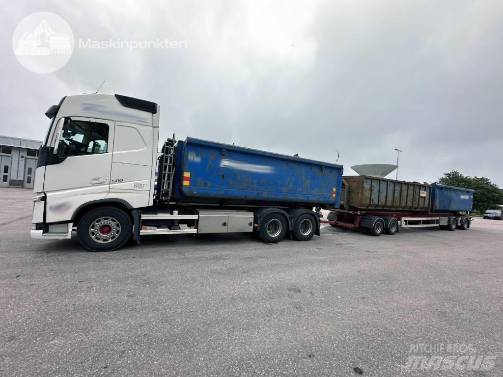 Volvo FH 500 EKIPAGE Hákový nosič kontejnerů
