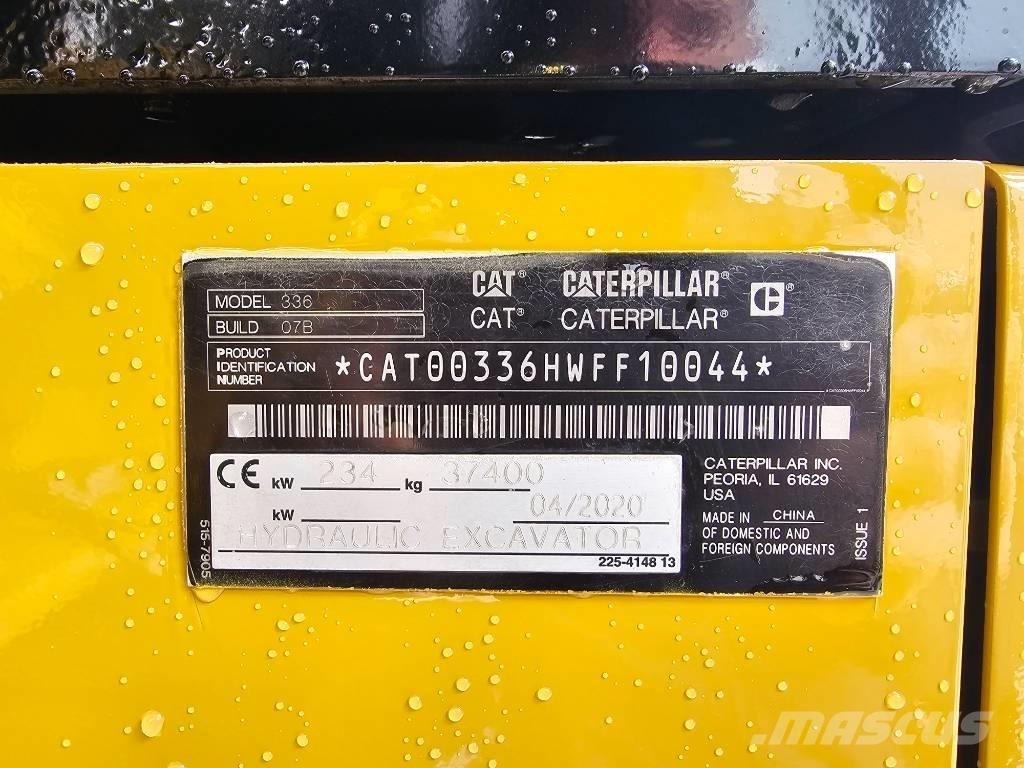 CAT 336 Next Gen Pásová rýpadla