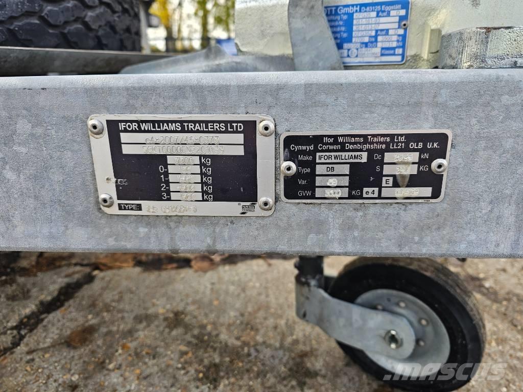Ifor Williams GH 146 Lehké přívěsy do 3500 kg