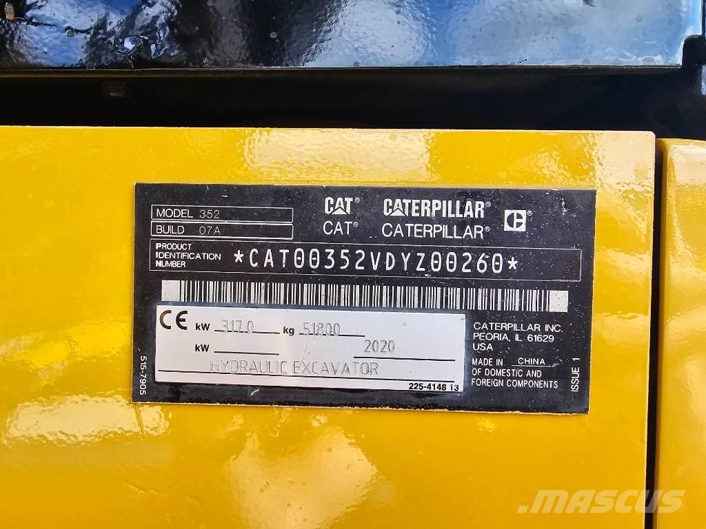 CAT 352 Pásová rýpadla