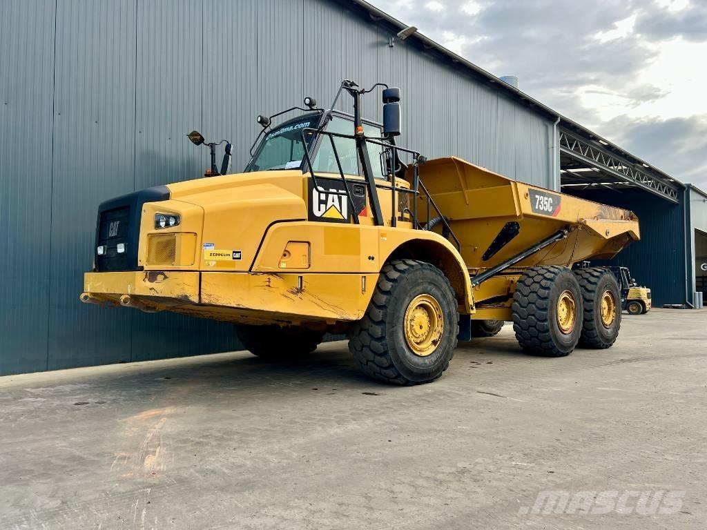 CAT 735C Kloubové dempry