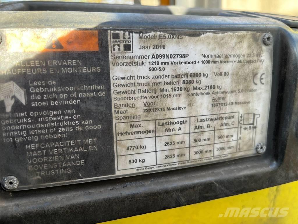 Hyster E5.OXNS Akumulátorové vozíky