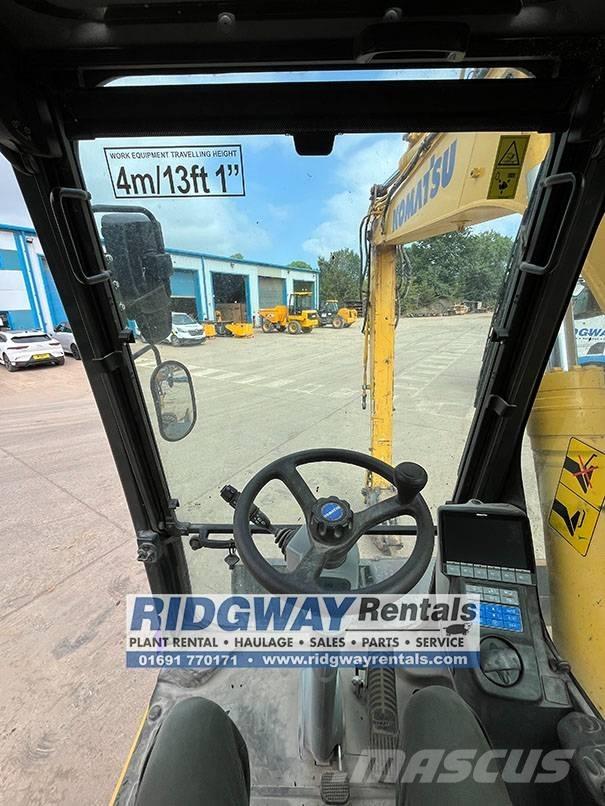 Komatsu PW 148-11 Kolová rýpadla
