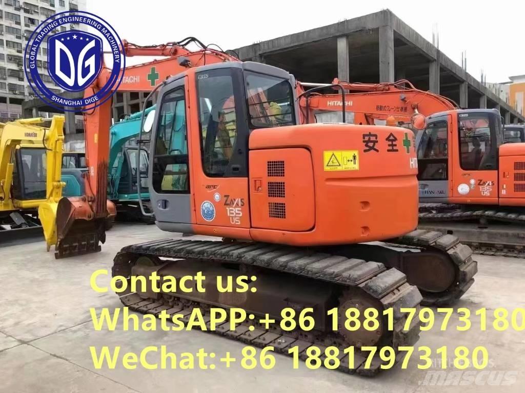 Hitachi ZX 135 US Pásová rýpadla