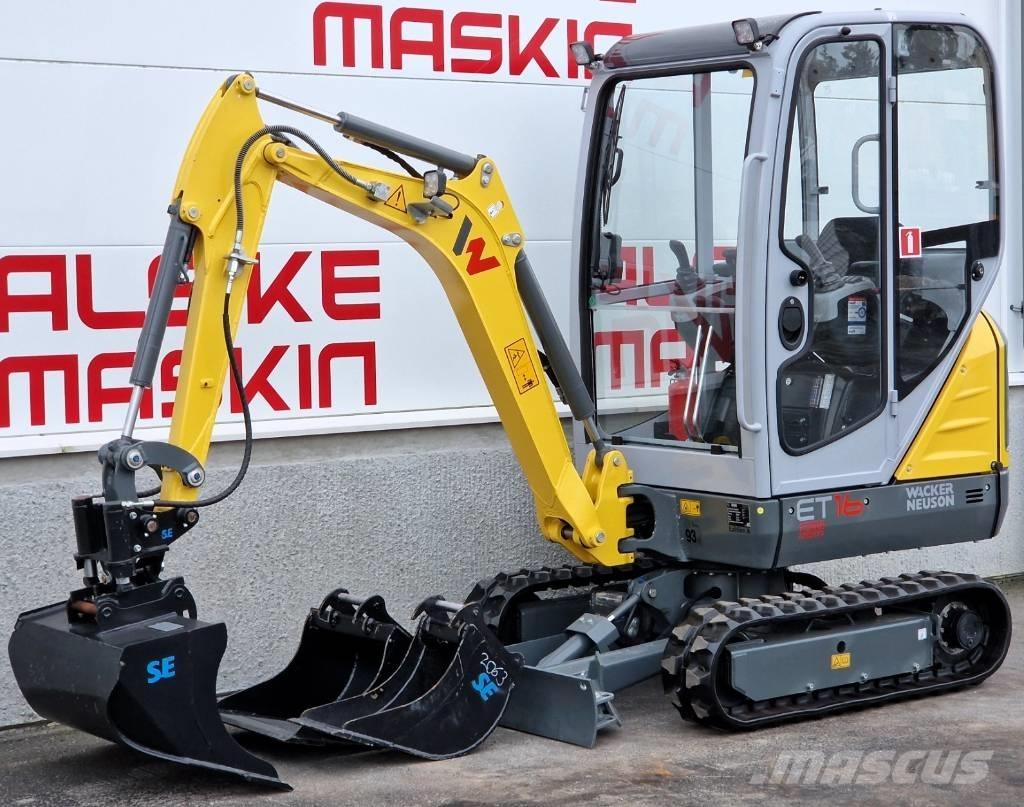 Wacker Neuson ET 16 Mini rýpadla < 7t