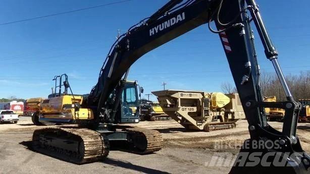 Hyundai 350 Pásová rýpadla