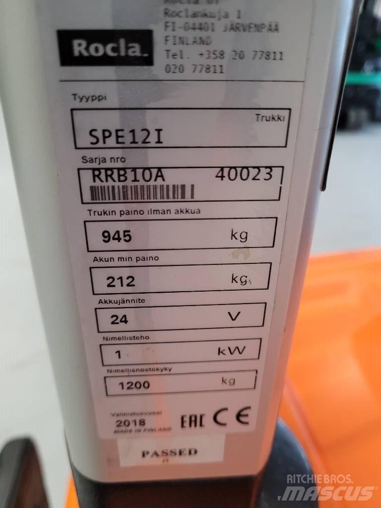 Rocla SPE12i Samohybné vozíky
