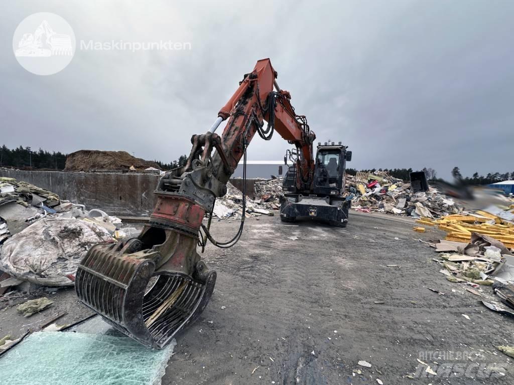Hitachi ZX 170 W-6 Kolová rýpadla
