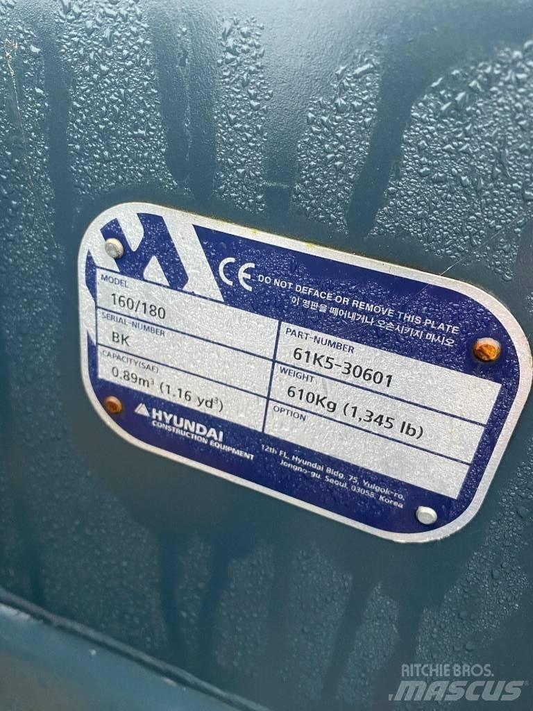 Hyundai 160/180 Lopaty