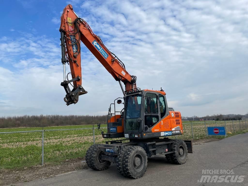 Doosan DX165W-5 Kolová rýpadla