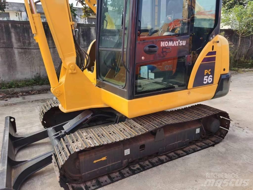 Komatsu PC 56 Pásová rýpadla