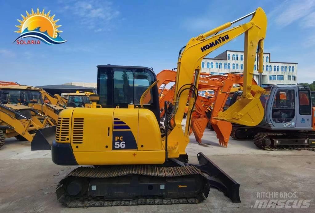 Komatsu PC 56 Pásová rýpadla