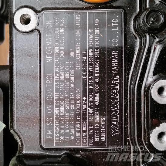 Yanmar 3TNM72 Ostatní komponenty