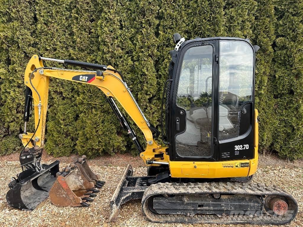 CAT 302.7 D CR Mini rýpadla < 7t