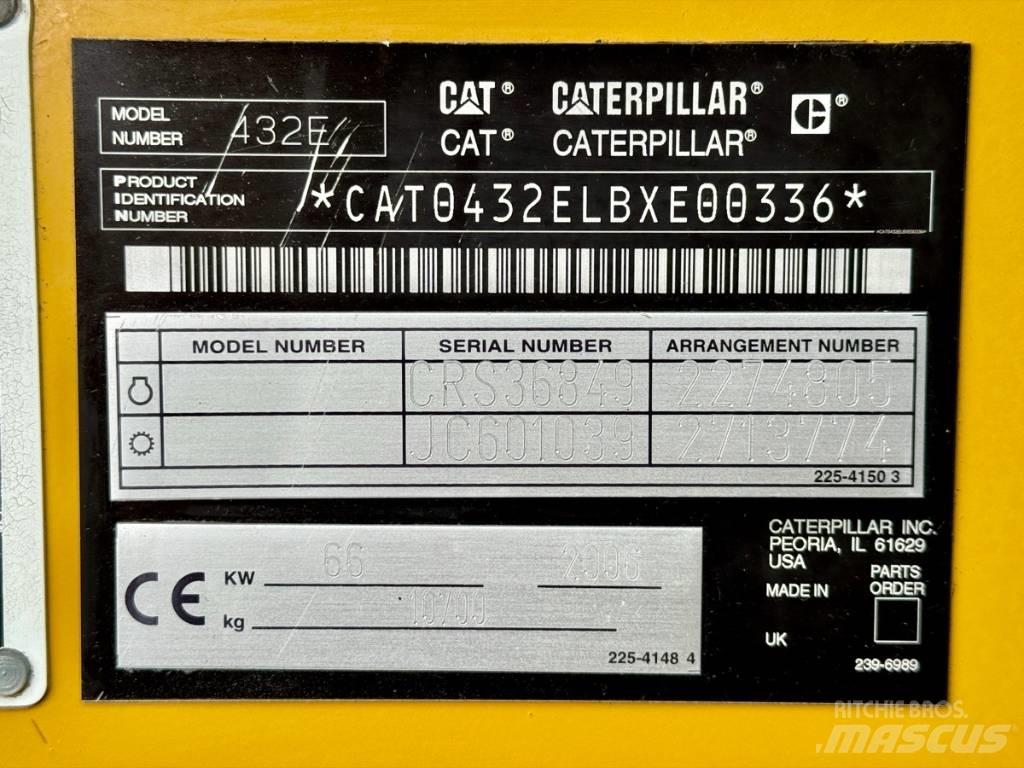 CAT 432 E Rýpadlo-nakladače