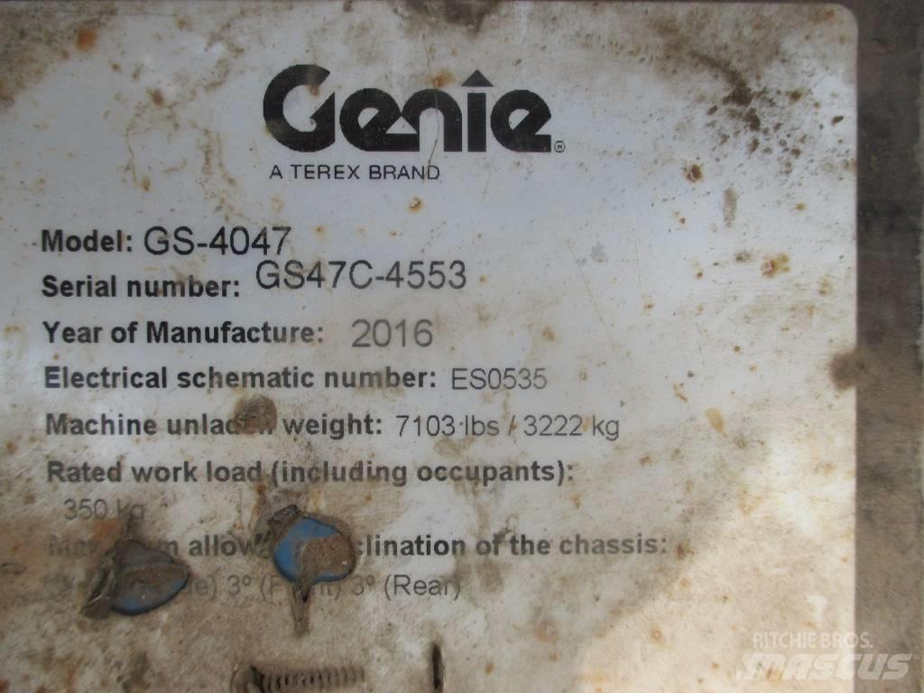 Genie GS 4047 Nůžková zvedací plošina