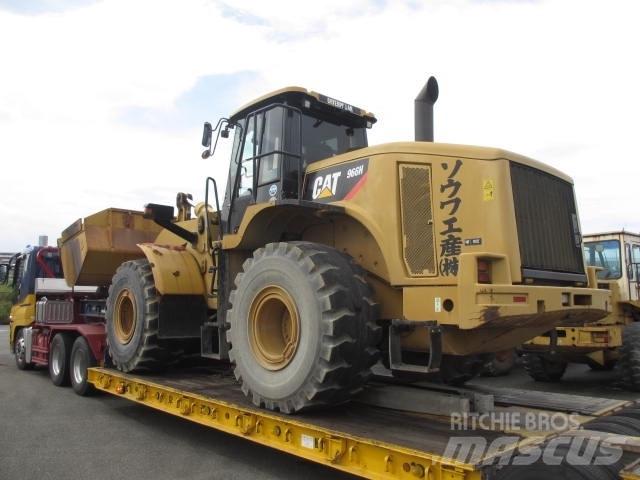 CAT 966H Kolové nakladače
