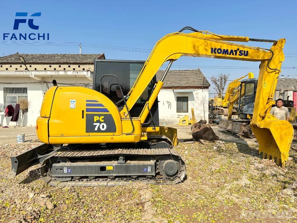 Komatsu PC70-8 Pásová rýpadla