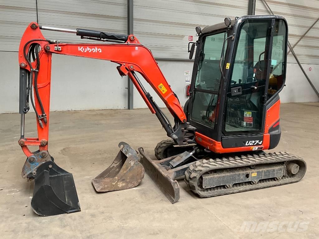 Kubota U 27-4 HI Mini rýpadla < 7t