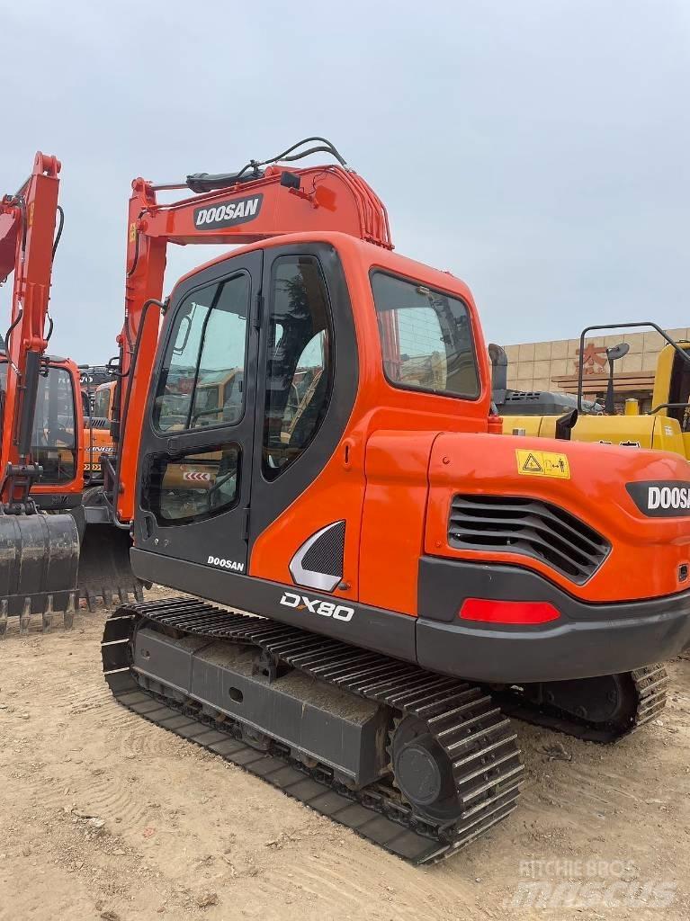 Doosan DX80 Midi rýpadla 7t - 12t
