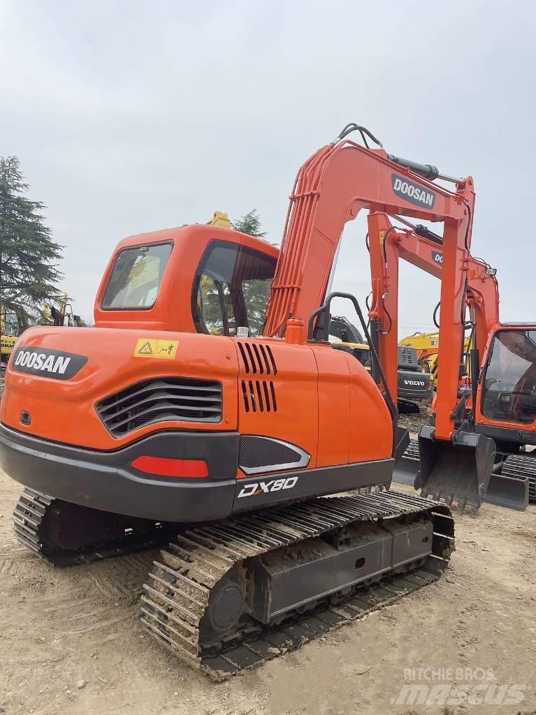 Doosan DX80 Midi rýpadla 7t - 12t