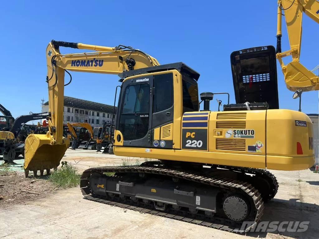 Komatsu PC 220 Pásová rýpadla