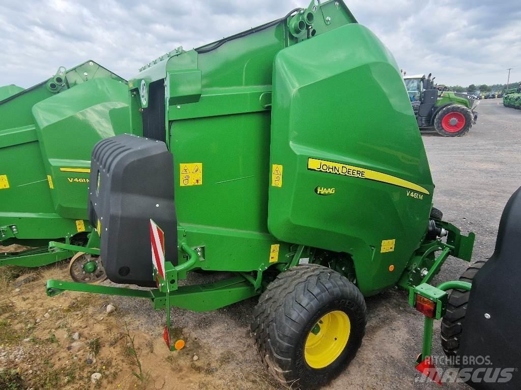 John Deere V461M Lis na válcové balíky